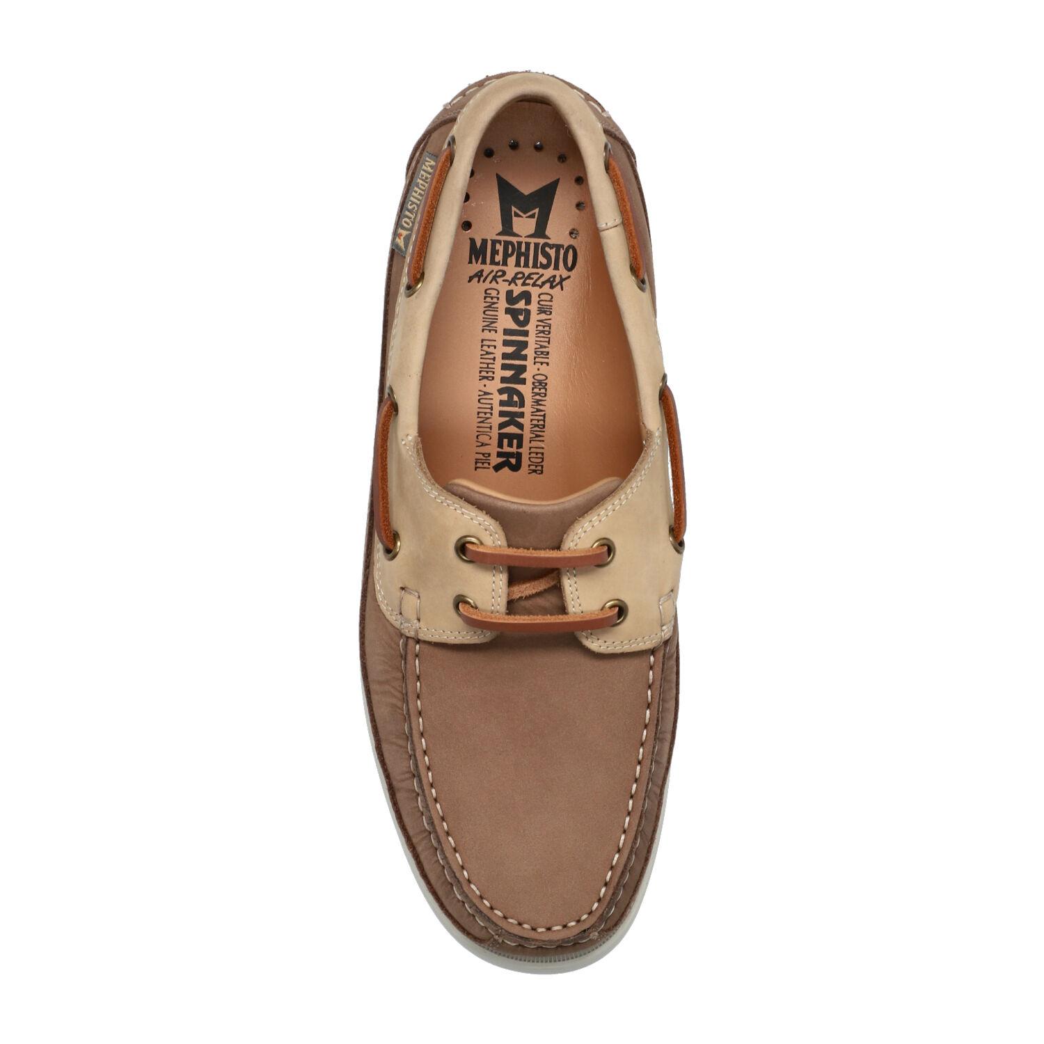 lacets homme modèle Boating Taupe - Mephisto